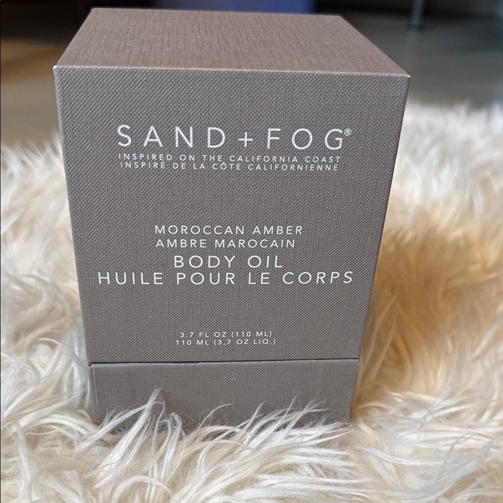 SAND + FOG Moroccan Amber Body Oil - 110 ml - Picture 1 of 2